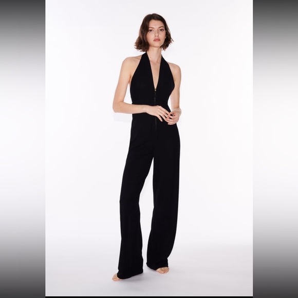 Zara Halter neck jumpsuit - Picture 1 of 4